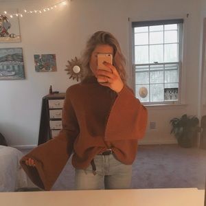 Oversized Flare Sweater ミ☆